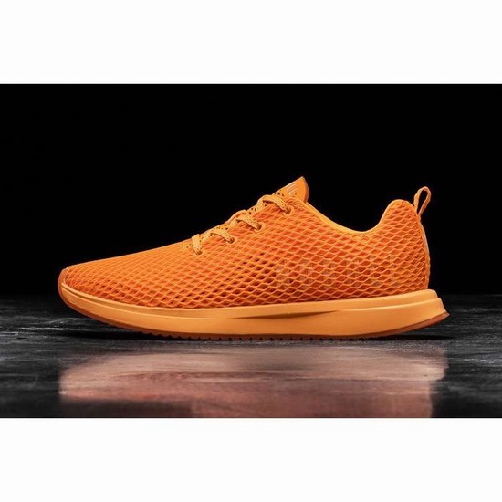 Tenis best sale naranja neon